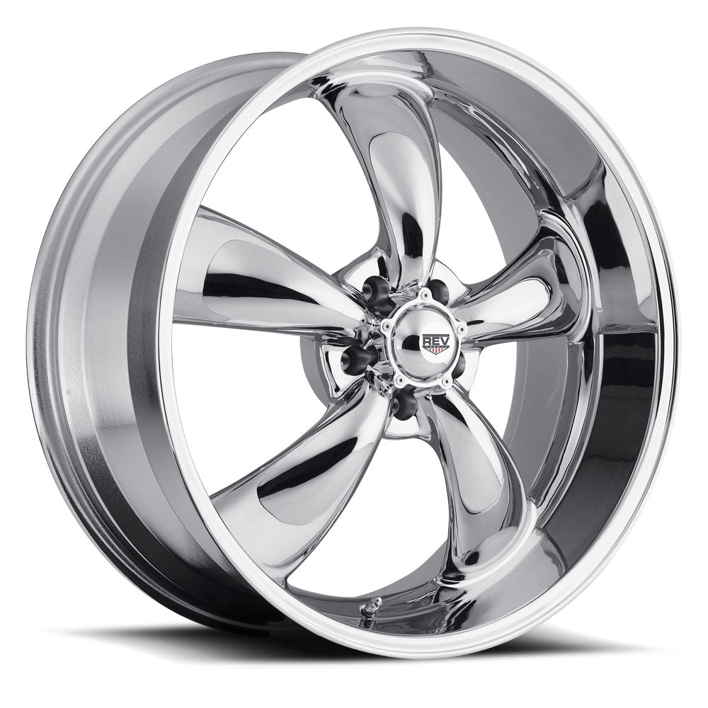 22x8.5-22x9.5" Chrome REV Classic 100 (GM Car)
