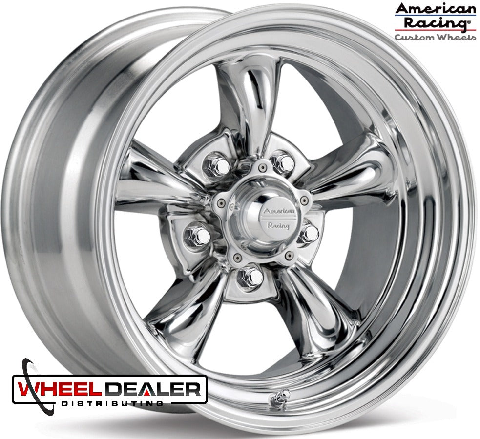 14" Polished Torq Thrust II Wheels