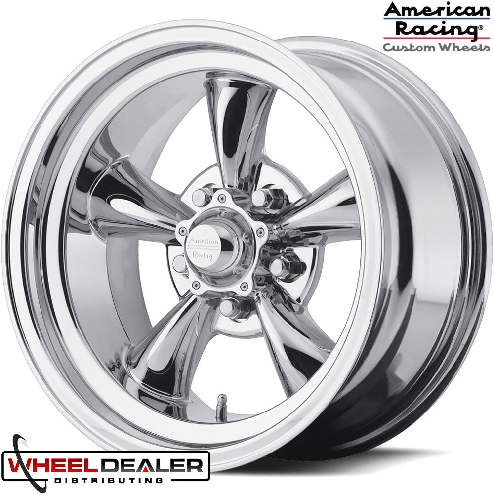 15" Chrome Torq Thrust II Wheels