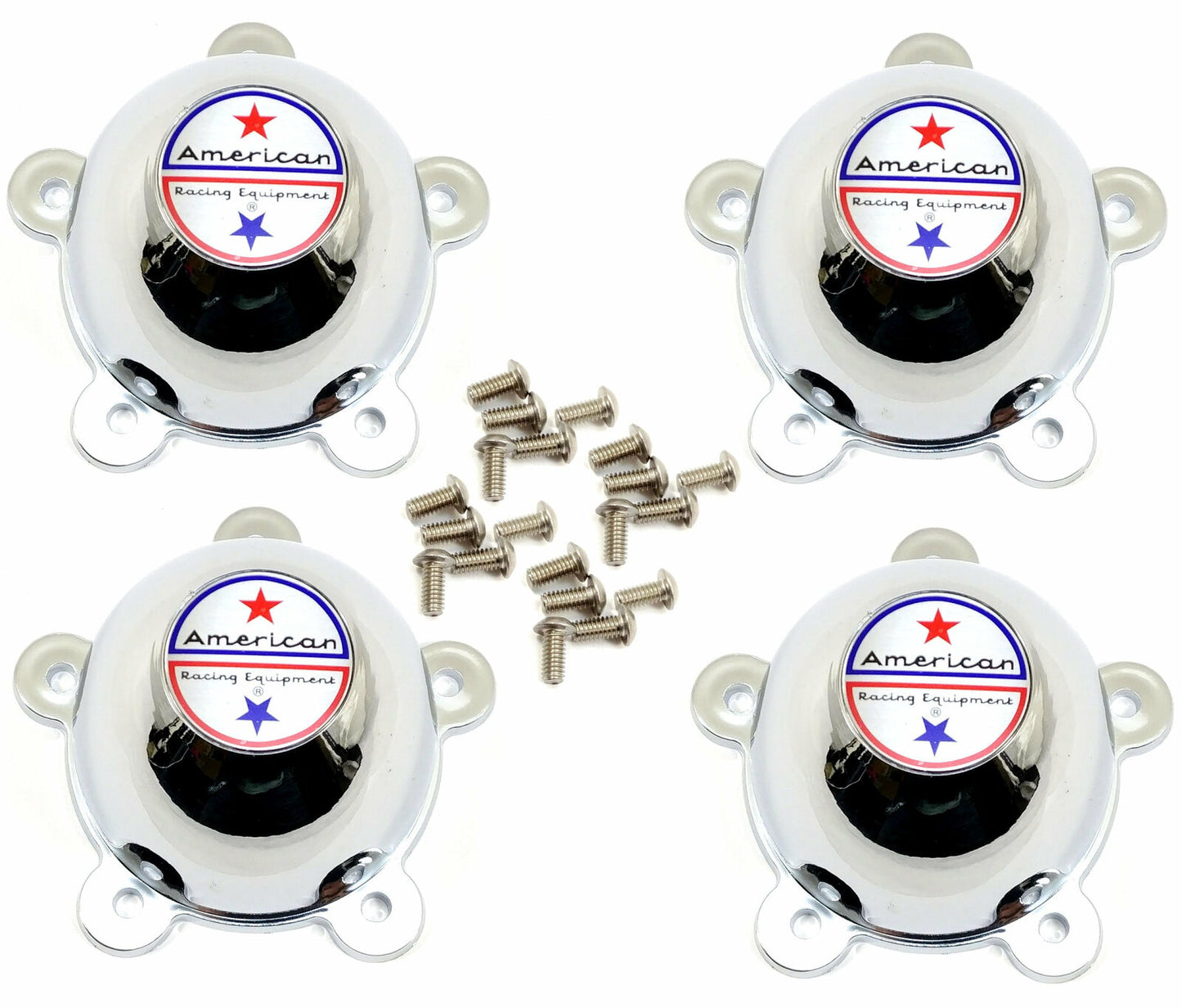 (4) Genuine American Racing Caps (VN105, VN309 etc)